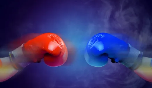 「Go head to head.」頭と頭へ行く？イディオム英語